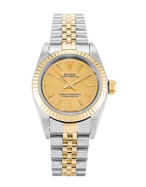 rolex acciaio e oro donna